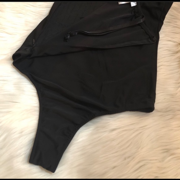 White Rhinestone Bodysuit - Picture 2 of 2